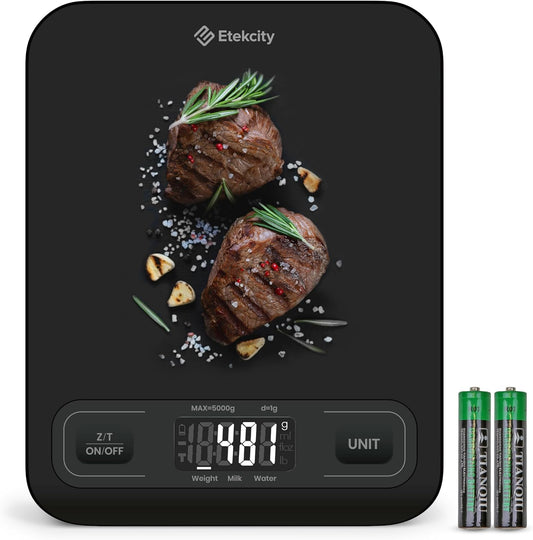 Food Kitchen Scale, Digital Grams and Ounces, Medium
