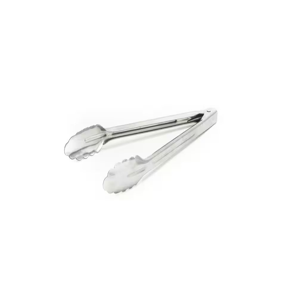Stainless Steel 12 In. Commercial Heavy Utility Tongs